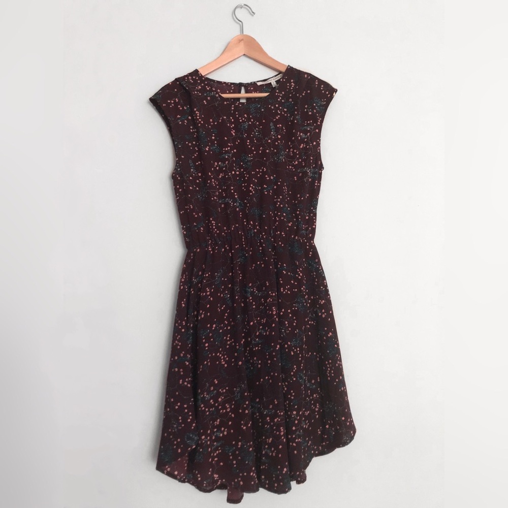 Collective Concepts Dress- Size: S. Burgundy/Wine